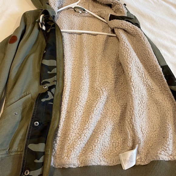 Army green Roxy jacket - Picture 7 of 7